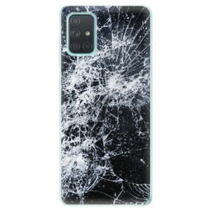 Odolné silikonové pouzdro iSaprio - Cracked - Samsung Galaxy A71 obraz