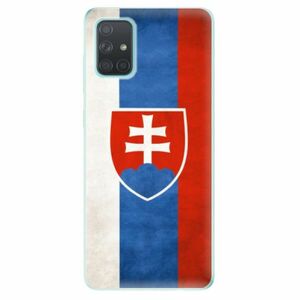 Odolné silikonové pouzdro iSaprio - Slovakia Flag - Samsung Galaxy A71 obraz