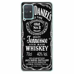 Odolné silikonové pouzdro iSaprio - Jack Daniels - Samsung Galaxy A71 obraz