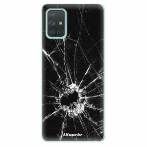 Odolné silikonové pouzdro iSaprio - Broken Glass 10 - Samsung Galaxy A71 obraz