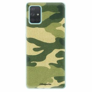 Odolné silikonové pouzdro iSaprio - Green Camuflage 01 - Samsung Galaxy A71 obraz