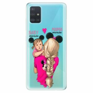 Odolné silikonové pouzdro iSaprio - Mama Mouse Blond and Girl - Samsung Galaxy A51 obraz