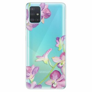 Odolné silikonové pouzdro iSaprio - Purple Orchid - Samsung Galaxy A51 obraz