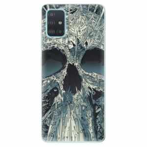 Odolné silikonové pouzdro iSaprio - Abstract Skull - Samsung Galaxy A51 obraz
