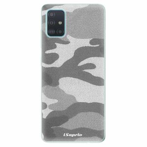 Odolné silikonové pouzdro iSaprio - Gray Camuflage 02 - Samsung Galaxy A51 obraz
