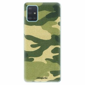Odolné silikonové pouzdro iSaprio - Green Camuflage 01 - Samsung Galaxy A51 obraz
