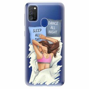 Odolné silikonové pouzdro iSaprio - Dance and Sleep - Samsung Galaxy M21 obraz