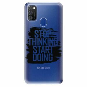 Odolné silikonové pouzdro iSaprio - Start Doing - black - Samsung Galaxy M21 obraz