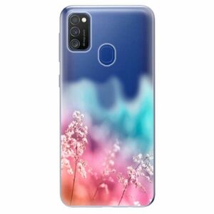 Odolné silikonové pouzdro iSaprio - Rainbow Grass - Samsung Galaxy M21 obraz