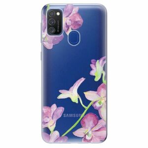 Odolné silikonové pouzdro iSaprio - Purple Orchid - Samsung Galaxy M21 obraz