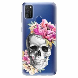Odolné silikonové pouzdro iSaprio - Pretty Skull - Samsung Galaxy M21 obraz