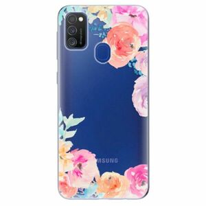 Odolné silikonové pouzdro iSaprio - Flower Brush - Samsung Galaxy M21 obraz