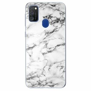 Odolné silikonové pouzdro iSaprio - White Marble 01 - Samsung Galaxy M21 obraz