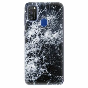 Odolné silikonové pouzdro iSaprio - Cracked - Samsung Galaxy M21 obraz