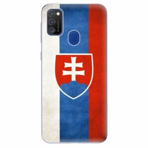 Odolné silikonové pouzdro iSaprio - Slovakia Flag - Samsung Galaxy M21 obraz
