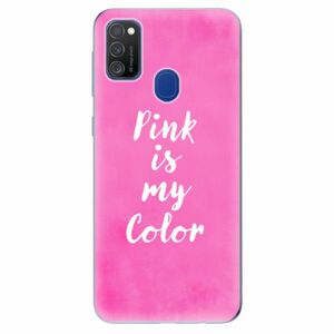 Odolné silikonové pouzdro iSaprio - Pink is my color - Samsung Galaxy M21 obraz