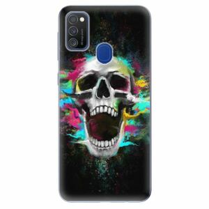 Odolné silikonové pouzdro iSaprio - Skull in Colors - Samsung Galaxy M21 obraz
