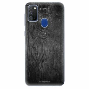 Odolné silikonové pouzdro iSaprio - Black Wood 13 - Samsung Galaxy M21 obraz