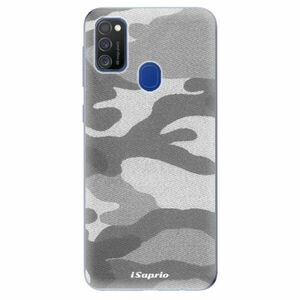Odolné silikonové pouzdro iSaprio - Gray Camuflage 02 - Samsung Galaxy M21 obraz