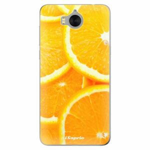 Odolné silikonové pouzdro iSaprio - Orange 10 - Huawei Y5 2017 / Y6 2017 obraz