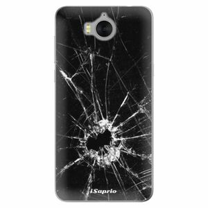 Odolné silikonové pouzdro iSaprio - Broken Glass 10 - Huawei Y5 2017 / Y6 2017 obraz