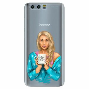 Odolné silikonové pouzdro iSaprio - Coffe Now - Blond - Huawei Honor 9 obraz