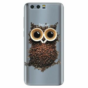 Odolné silikonové pouzdro iSaprio - Owl And Coffee - Huawei Honor 9 obraz