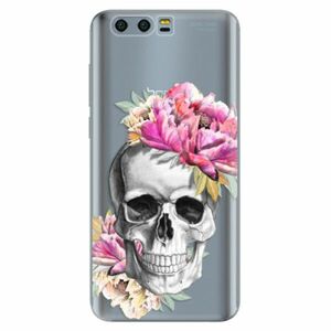 Odolné silikonové pouzdro iSaprio - Pretty Skull - Huawei Honor 9 obraz