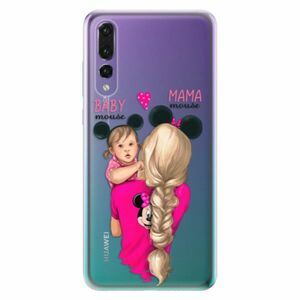 Odolné silikonové pouzdro iSaprio - Mama Mouse Blond and Girl - Huawei P20 Pro obraz