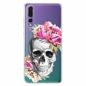 Odolné silikonové pouzdro iSaprio - Pretty Skull - Huawei P20 Pro obraz
