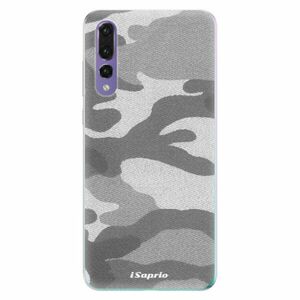 Odolné silikonové pouzdro iSaprio - Gray Camuflage 02 - Huawei P20 Pro obraz
