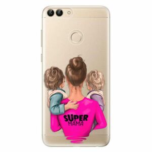 Odolné silikonové pouzdro iSaprio - Super Mama - Two Boys - Huawei P Smart obraz