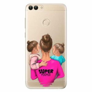 Odolné silikonové pouzdro iSaprio - Super Mama - Two Girls - Huawei P Smart obraz
