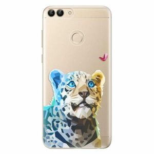 Odolné silikonové pouzdro iSaprio - Leopard With Butterfly - Huawei P Smart obraz