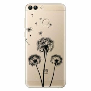 Odolné silikonové pouzdro iSaprio - Three Dandelions - black - Huawei P Smart obraz
