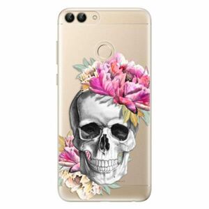Odolné silikonové pouzdro iSaprio - Pretty Skull - Huawei P Smart obraz