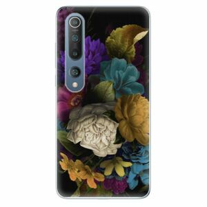Odolné silikonové pouzdro iSaprio - Dark Flowers - Xiaomi Mi 10 / Mi 10 Pro obraz