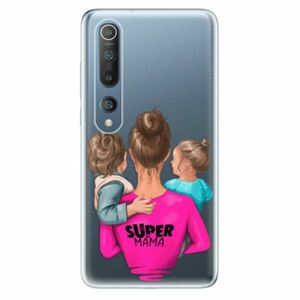 Odolné silikonové pouzdro iSaprio - Super Mama - Boy and Girl - Xiaomi Mi 10 / Mi 10 Pro obraz