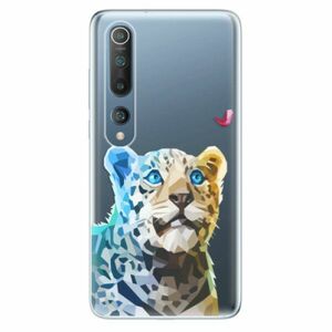 Odolné silikonové pouzdro iSaprio - Leopard With Butterfly - Xiaomi Mi 10 / Mi 10 Pro obraz