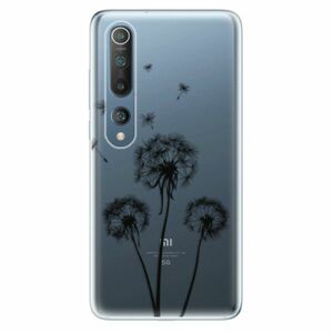 Odolné silikonové pouzdro iSaprio - Three Dandelions - black - Xiaomi Mi 10 / Mi 10 Pro obraz