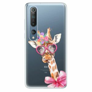 Odolné silikonové pouzdro iSaprio - Lady Giraffe - Xiaomi Mi 10 / Mi 10 Pro obraz