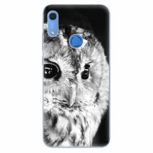 Odolné silikonové pouzdro iSaprio - BW Owl - Huawei Y6s obraz