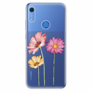 Odolné silikonové pouzdro iSaprio - Three Flowers - Huawei Y6s obraz