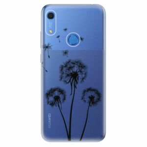 Odolné silikonové pouzdro iSaprio - Three Dandelions - black - Huawei Y6s obraz