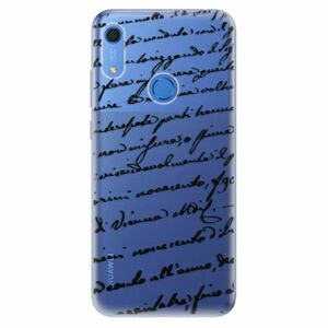 Odolné silikonové pouzdro iSaprio - Handwriting 01 - black - Huawei Y6s obraz