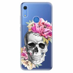 Odolné silikonové pouzdro iSaprio - Pretty Skull - Huawei Y6s obraz