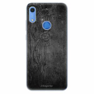 Odolné silikonové pouzdro iSaprio - Black Wood 13 - Huawei Y6s obraz