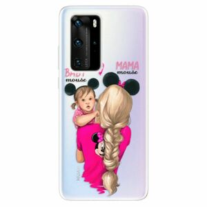 Odolné silikonové pouzdro iSaprio - Mama Mouse Blond and Girl - Huawei P40 Pro obraz