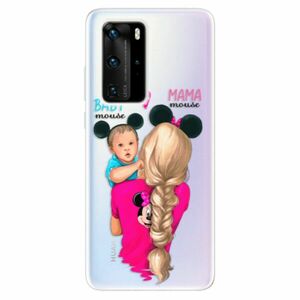 Odolné silikonové pouzdro iSaprio - Mama Mouse Blonde and Boy - Huawei P40 Pro obraz