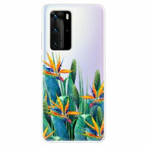 Odolné silikonové pouzdro iSaprio - Exotic Flowers - Huawei P40 Pro obraz